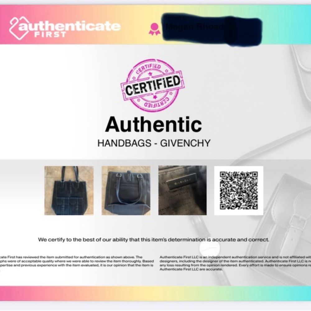 Givenchy | Black Leather Tote Bag - Picture 8 of 8